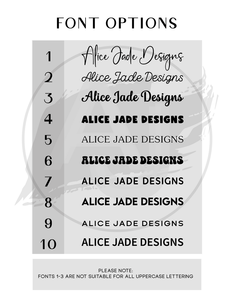 Personalised Room Door Sign | Custom Acrylic Plaque with 3D Text | Salon, Spa, Lodge & Home Decor