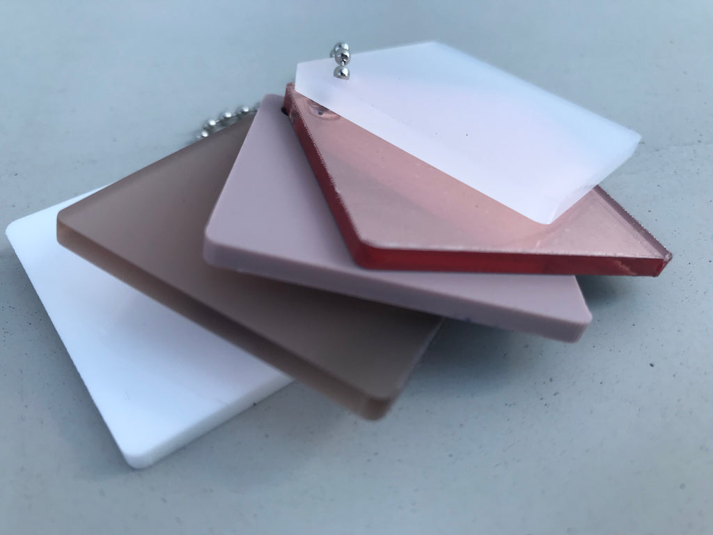 Acrylic Colour Swatch Samples