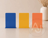 Mini Acrylic Rectangle Signs | Small Freestanding Sign | Market Display Sign | Modern Acrylic Place Card