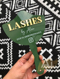 Lash Artist Social Media Acrylic Mirror Face Prop