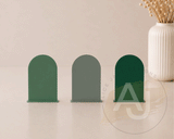 Mini Acrylic Arch Signs | Small Freestanding Sign | Market Display Sign | Modern Acrylic Place Card