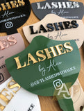 Lash Artist Social Media Acrylic Mirror Face Prop