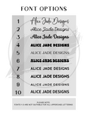 Personalised Room Door Sign | Custom Acrylic Plaque with 3D Text | Salon, Spa, Lodge & Home Decor