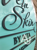 Custom Circle Logo Sign