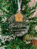 New Home Christmas Decoration | House Charm Bauble