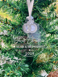 First Christmas Married Christmas Decoration | Married Charm Bauble