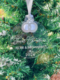 First Christmas Married Christmas Decoration | Married Charm Bauble